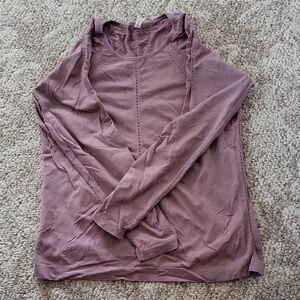 Athleta Dusty Purple Long Sleeve Sweatshirt